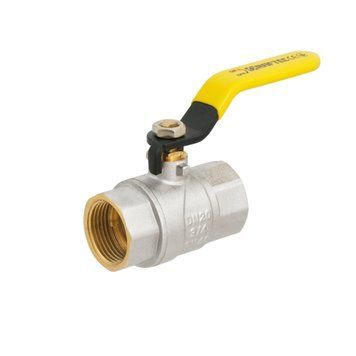 Кран кульовий Raftec YELLOW DN20 (3/4&rsquo;&rsquo;) ВВ ручка GRH2  43574 фото