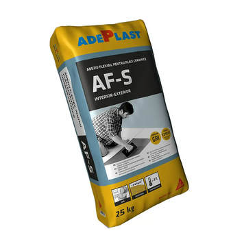 Клей для плитки еластичний високоміцний Adeplast AF-S C2TES1 25 кг  678888 фото