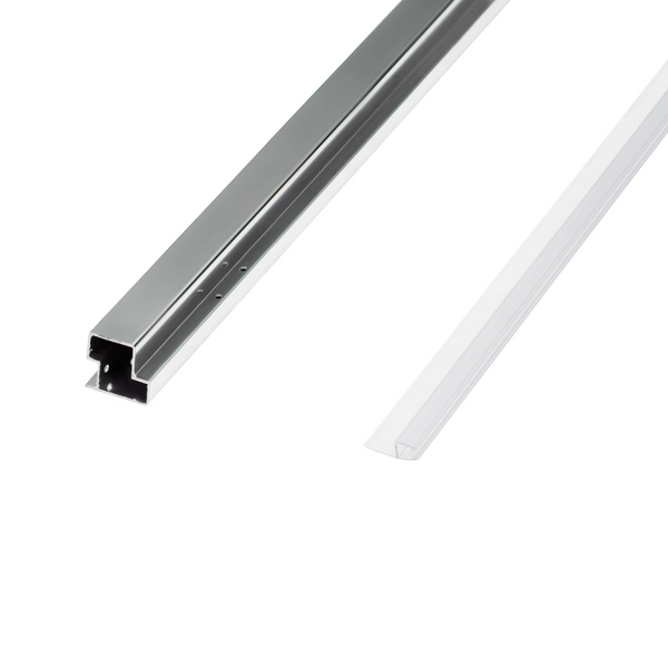 Душова кабіна Scorpio CRM10995-AC6, 90х90 см, п'ятикутна, скло 6 мм Clear, CalcLess, розпашна, без піддону Qtap SD00039714 фото