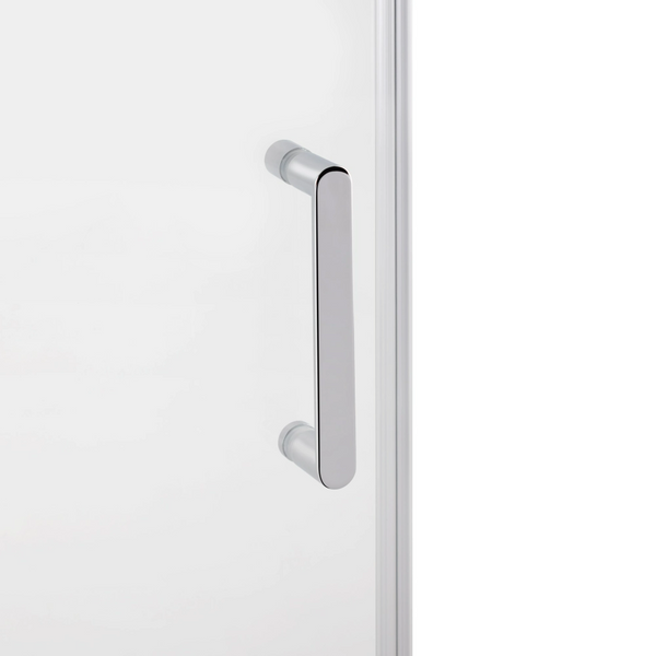 Душова кабіна Scorpio CRM10995-AC6, 90х90 см, п'ятикутна, скло 6 мм Clear, CalcLess, розпашна, без піддону Qtap SD00039714 фото