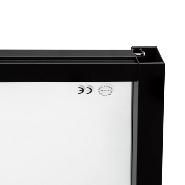 Душова кабіна Scorpio BLA10995-AC6, 90х90 см, п'ятикутна, скло 6 мм Clear, CalcLess, розпашна, без піддону Qtap SD00039715 фото