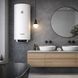 Круглий електричний водонагрівач Tatra-line STANDARD TSDN-80-(W) в інтер'єрі ванної кімнати BimBudShop