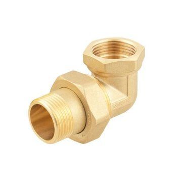 Американка латунна кутова 1" Raftec GOLD  103849 фото