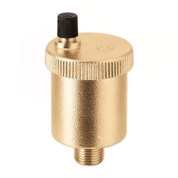 Повітровідвідник MINICAL&reg; автоматичний вертикальний &Oslash;3/8&Prime; З 120&deg;C 10 bar Caleffi S.p.a. 52243 фото