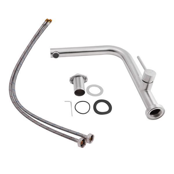 Змішувач для кухні Zdenek, Brushed Nickel PVD (k35) QTZDN9032103FC Qtap SD00042912 фото