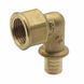 Коліно з внутрішньою різьбою &Oslash;20 x 1/2&Prime; ВР (натяжна гільза) GENERAL FITTINGS 66253 фото 1