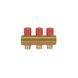 Icma колектор розподільний з регулювальними вентилями № 1105. 1"х3 (Red) SD00049595 фото 3
