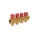 Icma колектор розподільний з регулювальними вентилями № 1105. 1"х4 (Red) SD00049596 фото 1