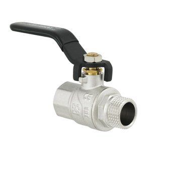 Кран кульовий Raftec BLACK PN40 ЗВ 1/2" ручка DRH11 50402 фото