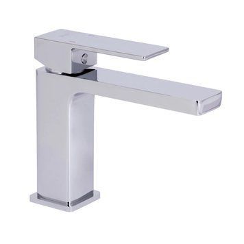 Змішувач для раковини низький Gemini, Chrome (k35) QTGEM270CRM45673 Qtap SD00051797 фото