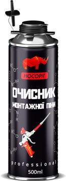 Очисник монтажної піни Носоріг 500 мл  1-006 фото