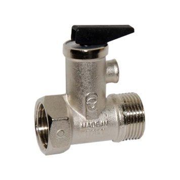 Запобіжний клапан для бойлера &Oslash;3/4&Prime; з ручкою (відкривання 8,5 bar) Idrosanitaria Bonomi 83327 фото