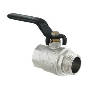Кран кульовий Raftec BLACK PN40 ЗВ 1" ручка DRH31 39512 фото