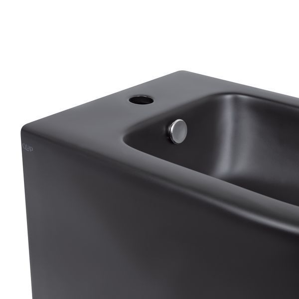 Біде підлогове Robin 565x360x405 мм, Matt Black QT13442141CMB Qtap SD00043834 фото