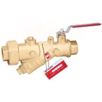 Кран кульовий з фільтром з автоматичним стабілізатором витрат &Oslash;1/2&Prime; 25 bar Caleffi S.p.a. 52180 фото