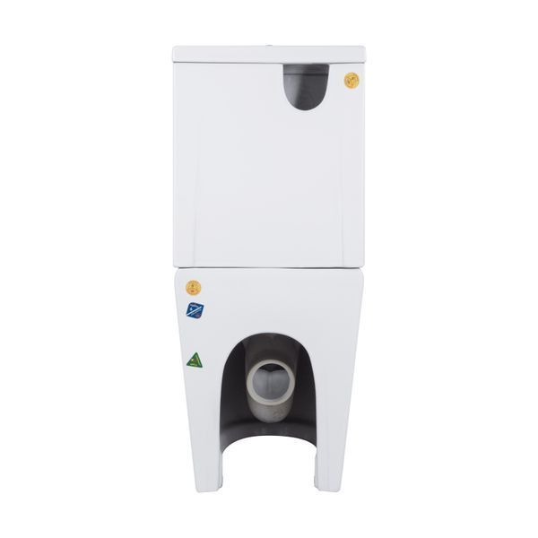 Унітаз підлоговий Swan Ultra Quiet 640x360x835 мм, White, з сидіннмя Slim Duroplast/ Soft-close/ Quick Release QT16222182TW Qtap SD00053263 фото