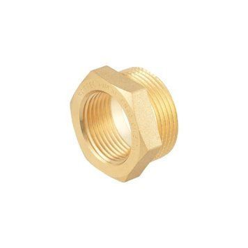 Перехідник латунний футорка внутрішня-зовнішня різьба 1 1/4"х1" Raftec GOLD 103806 фото