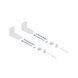 Біде підлогове Scorpio 565x355x410 мм, White QT14441380W Qtap SD00042532 фото 8