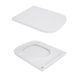 Унітаз підлоговий Cardinal Ultra Quiet 620x365x805 мм, White, з сидінням Slim Duroplast/ Soft-close/ Quick Release QT04222168AUQ3W Qtap SD00051950 фото 8