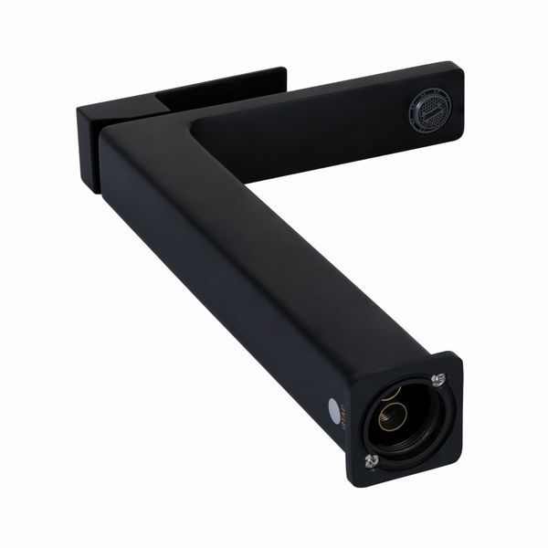 Змішувач для раковини високий Gemini, Matt Black (k35) QTGEM269BLM45678 Qtap SD00051802 фото