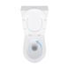 Унітаз підлоговий Virgo Ultra Quiet 660x360x855 мм, White, з сидінням Slim Duroplast/ Soft-close/ Quick Release QT18226092AW Qtap SD00052581 фото 6