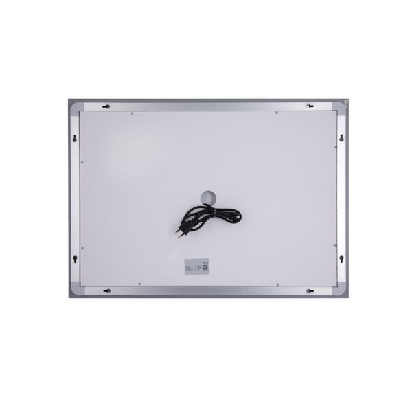 Дзеркало настінне Cardinal (CA1) 700х500 мм, прямокутне, з LED-підсвіткою Touch, антизапотіванням, димером, рег. темп. кольору (3000-6500K), Reverse Qtap SD00052323 фото