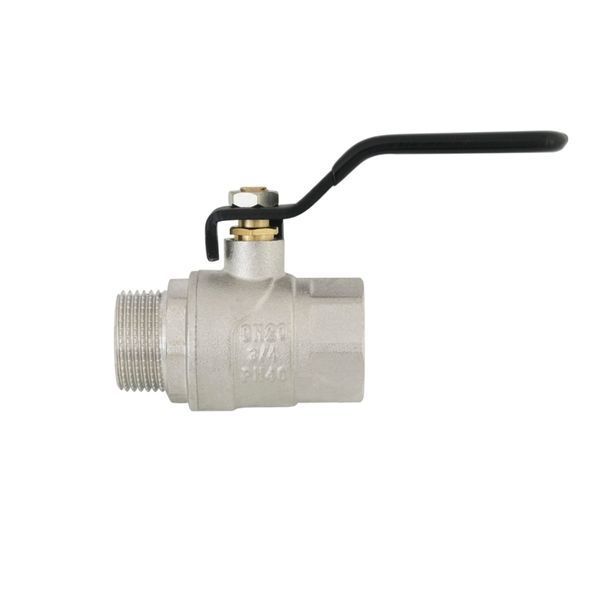 Кран кульовий Raftec BLACK PN20 ЗВ 3/4" ручка DRH21 51212 фото