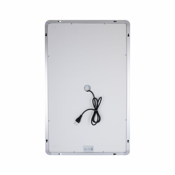 Дзеркало настінне Mideya (MI2) 500х800 мм, прямокутне, з LED-підсвіткою Touch, антизапотіванням, димером, рег. яскравості Qtap SD00036737 фото
