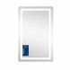 Дзеркало настінне Mideya (MI2) 500х800 мм, прямокутне, з LED-підсвіткою Touch, антизапотіванням, димером, рег. яскравості Qtap SD00036737 фото 4