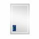 Дзеркало настінне Mideya (MI2) 500х800 мм, прямокутне, з LED-підсвіткою Touch, антизапотіванням, димером, рег. яскравості Qtap SD00036737 фото 3