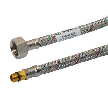 Шланг MOK10 х 1/2&Prime; 0,8 м PN10 коротка голка Parinox&reg; EPDM DN8 PARIGI 60235 фото