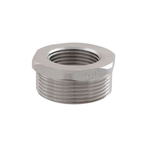 Перехідник латунний футорка внутрішня-зовнішня різьба PN40 1 1/2"x1" Raftec F0503 57269 фото