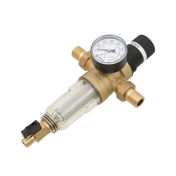Самопромивний фільтр з редуктором 1/2" Raftec RCFR01-C 89999 фото
