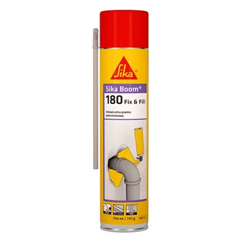 Піна монтажна ручна поліуретанова Sika Boom-180 Fix & Fill 750 мл 714368 фото