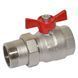 Кран кульовий американка внутрішня-зовнішня різьба &Oslash;1 1/4&Prime; red PN30 &ndash;10&deg;C/+120&deg;C TAMIGI Idrosanitaria Bonomi 83072 фото 1