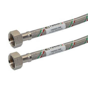 Шланг 1/2&Prime; х 1/2&Prime; ВВ 0,4 м PN10 Parinox&reg; EPDM DN8 PARIGI 60202 фото