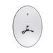 Дзеркало настінне Mideya (MI7) 500х700 мм, овальне, з LED-підсвіткою Touch, антизапотіванням, димером, рег. яскравості Qtap SD00051753 фото 5