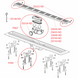 Трап зливний Alcaplast APZ12-950 49976 фото 2
