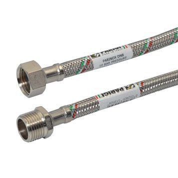 Шланг 1/2&Prime; х 1/2&Prime; ВЗ 0,3 м PN10 Parinox&reg; EPDM DN8 PARIGI 60211 фото