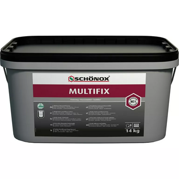 Клей та фіксатор акриловий SIKA SCHONOX MULTIFIX для текстильних і CV покриттів 14 кг   423080 фото