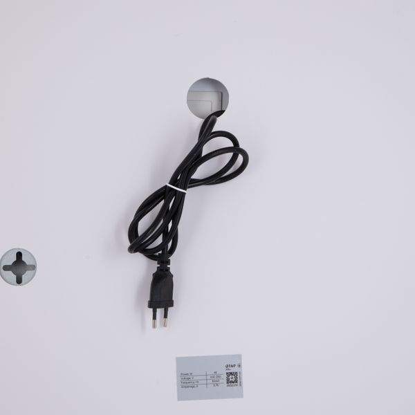 Дзеркало настінне Gemini (GE1) 800х700 мм, овальне, з LED-підсвіткою Touch, антизапотіванням, димером, рег. темп. кольору (3000-6500K), Reverse Qtap SD00052317 фото