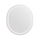 Дзеркало настінне Gemini (GE1) 800х700 мм, овальне, з LED-підсвіткою Touch, антизапотіванням, димером, рег. темп. кольору (3000-6500K), Reverse Qtap SD00052317 фото 3